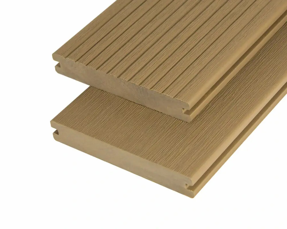 Strip Surface and Plain Back WPC Flooring