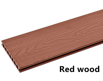 WPC Flooring red wood color