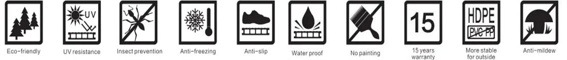 advantage of wpc decking flooring